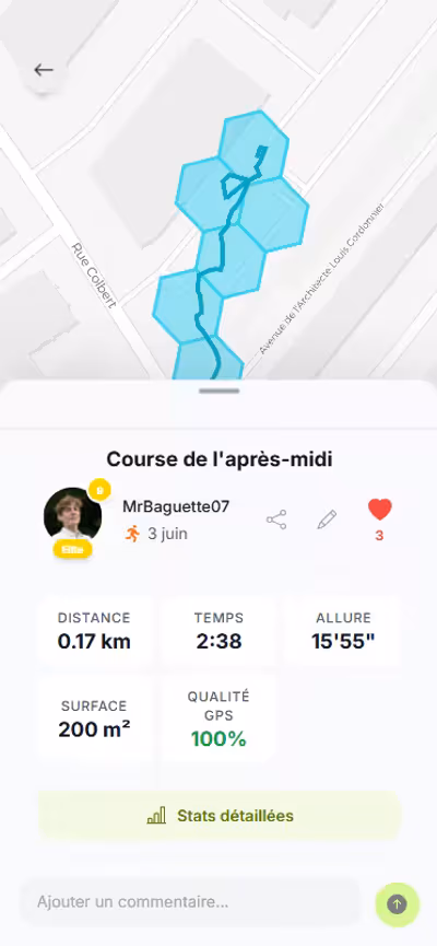 Обобщение на бягането с качеството на GPS